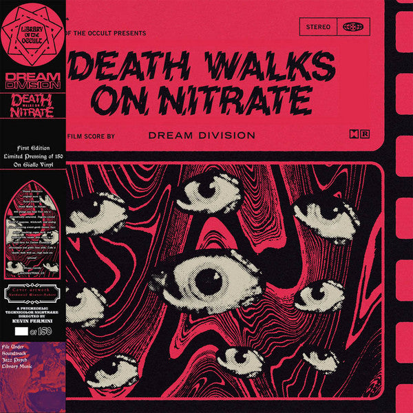 Dream Division : Death Walks On Nitrate (LP, Ltd, Num, Wit)