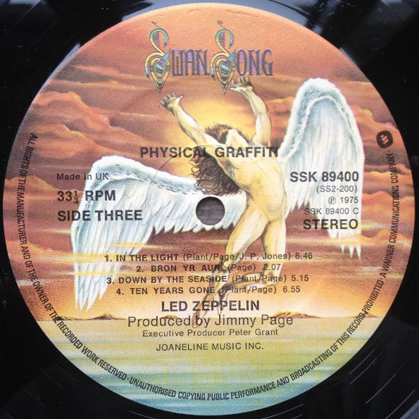 Led Zeppelin : Physical Graffiti (2xLP, Album, RP)
