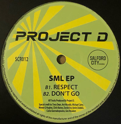 Project-D (2) : SML EP (12", EP)