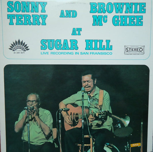 Sonny Terry And Brownie Mc Ghee* : At Sugar Hill (LP, Album, RE)