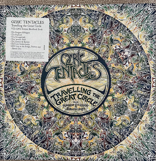 Ozric Tentacles : Travelling The Great Circle (Box, Comp, Dlx, Boo + CD, Album, RE, RM + CD, Albu)