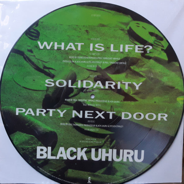 Black Uhuru : What Is Life? (12", Pic, Gre)
