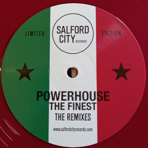 Powerhouse (3) : The Finest (The Remixes) (12", Ltd, Red)