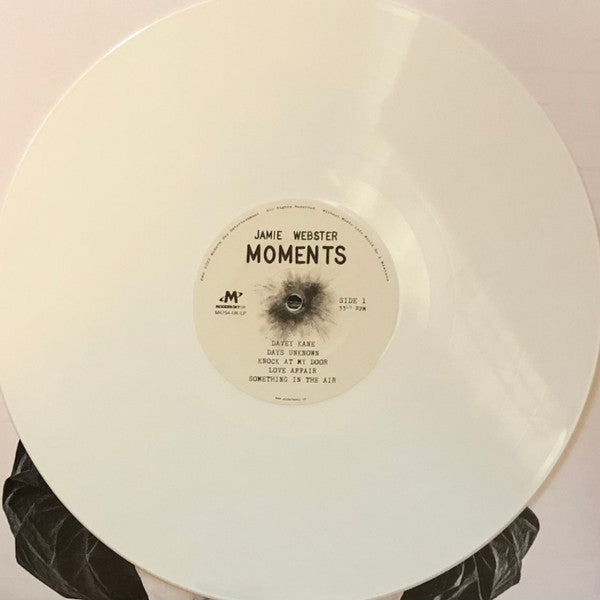 Jamie Webster (4) : Moments (LP, Album, Whi)