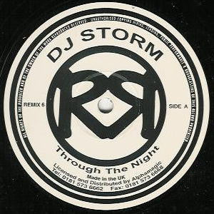 DJ Storm : Through The Night / Boom! (12")