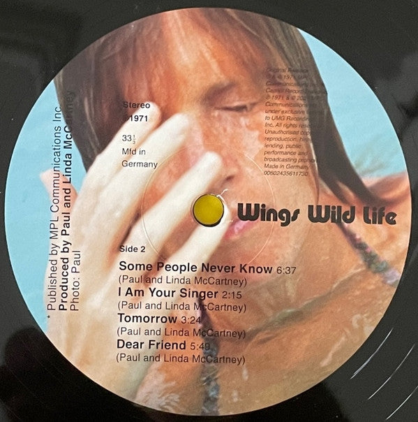 Paul McCartney And Wings* : Wild Life (LP, Album, Ltd, RE, RM, Hal)