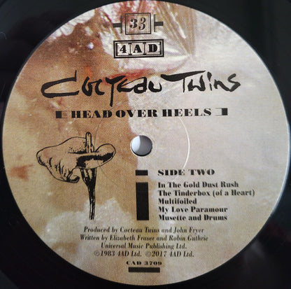Cocteau Twins : Head Over Heels (LP, Album, RE, RM)