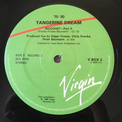 Tangerine Dream : Tangerine Dream '70 - '80 (4xLP, Comp + Box)