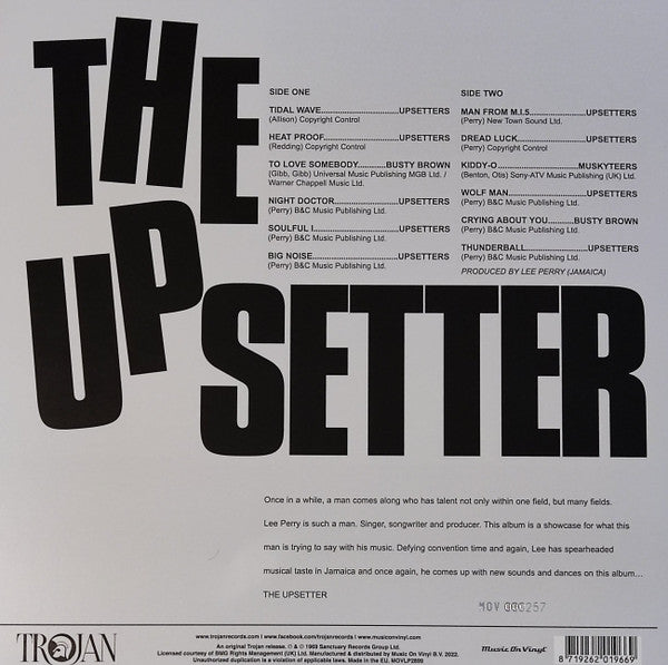 Various - The Upsetter (LP, Ltd, Num, RE, Ora) (M / M)