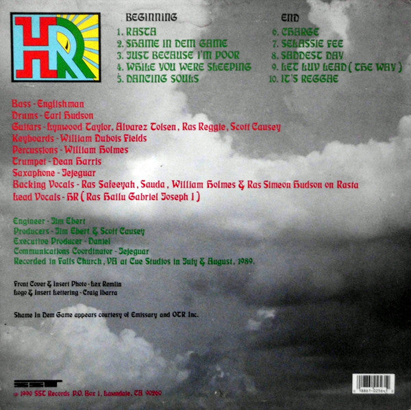 HR* : Charge (LP, Album)