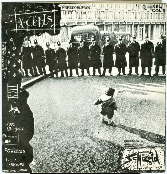X-Cells / Schizoid (3) : Split (7", EP)