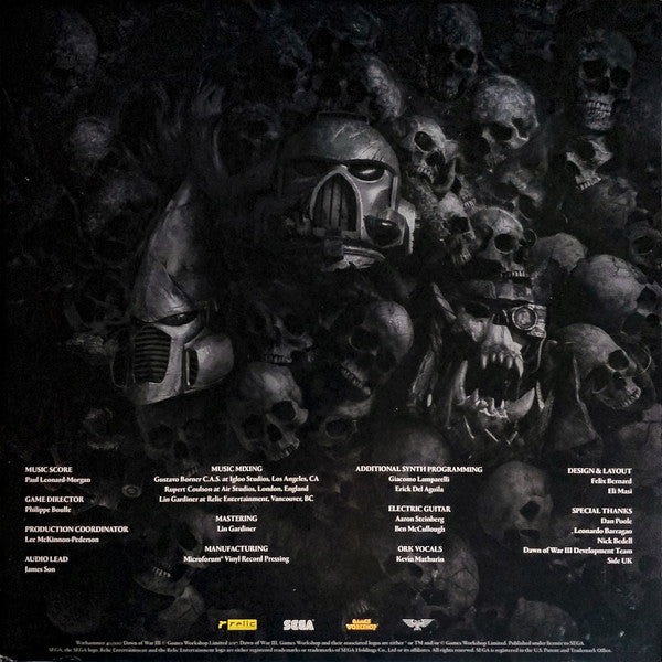 Paul Leonard Morgan : Warhammer 40,000: Dawn Of War III (3xLP, Ltd)