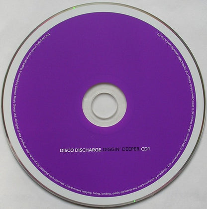 Various : Disco Discharge. Diggin’ Deeper (2xCD, Comp, Car)