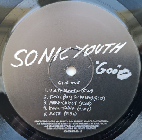 Sonic Youth : Goo (LP, Album, RE, 180)