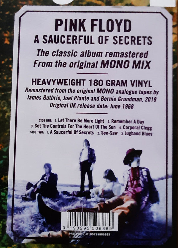 Pink Floyd : A Saucerful Of Secrets (LP, Album, Mono, RM)