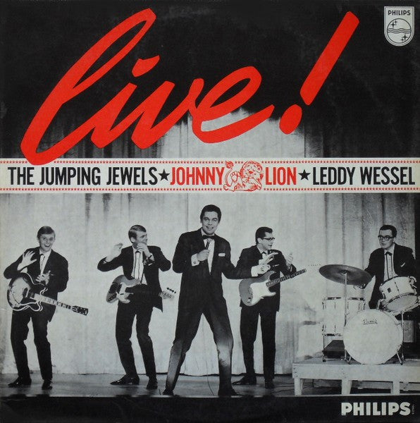 The Jumping Jewels / Johnny Lion / Leddy Wessel : Live! (LP, Album, Mono)