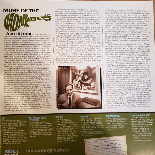 The Monkees : More Of The Monkees (2xLP, Album, Mono, Dlx, Ltd, Num, RE, 180)