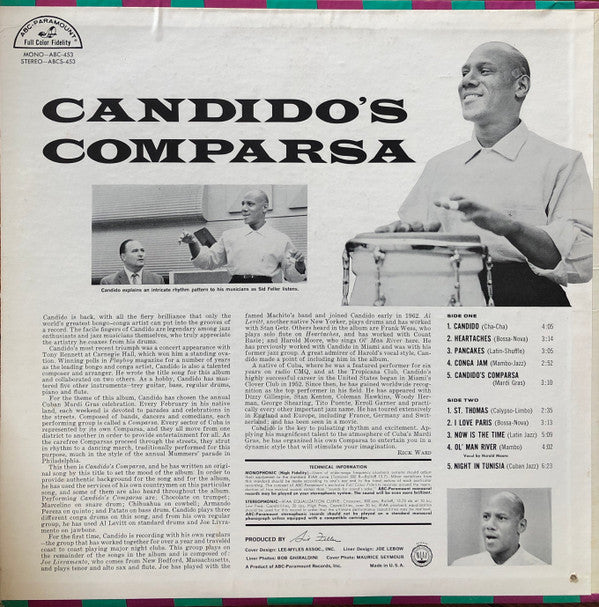 Candido : Candido's Comparsa (LP, Album, Mono)