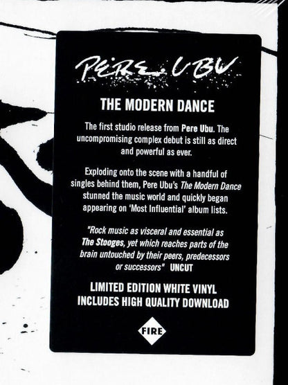 Pere Ubu : The Modern Dance (LP, Album, RE, Whi)