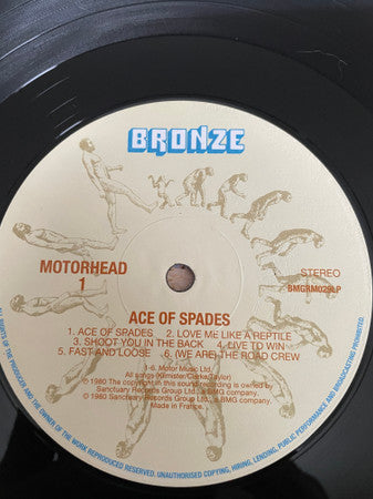 Motörhead : Ace Of Spades (LP, Album, RE, 180)