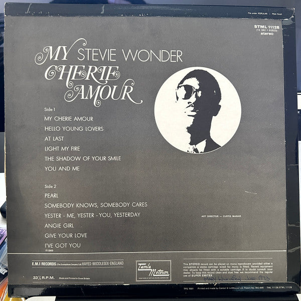 Stevie Wonder : My Cherie Amour (LP, Album)