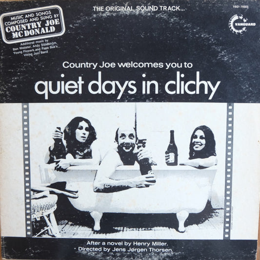 Country Joe McDonald : Country Joe Welcomes You To Quiet Days In Clichy (LP, Album)