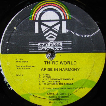 Third World : Arise In Harmony (LP, Album)