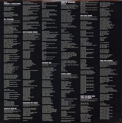 Mötley Crüe : Dr. Feelgood (LP, Album, RE, RM, 40t)