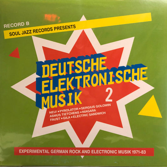 Various : Deutsche Elektronische Musik 2 (Experimental German Rock And Electronic Musik 1971-83) (Record B) (2xLP, Comp, RE)