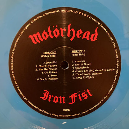 Motorhead Signed 'Iron Fist' Vinyl 45 Single - CharityStars