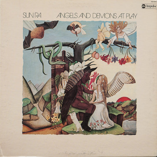 Sun Ra : Angels And Demons At Play (LP, Album, RE, RM, Red)