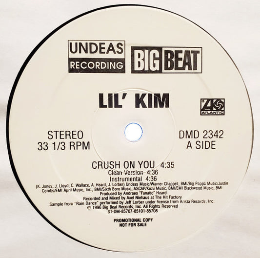 Lil' Kim : Crush On You / Dreams (12", Promo)