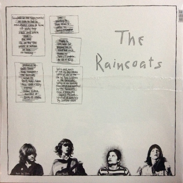 The Raincoats : The Raincoats (LP, Album, Ltd, RE, RM, Sil)