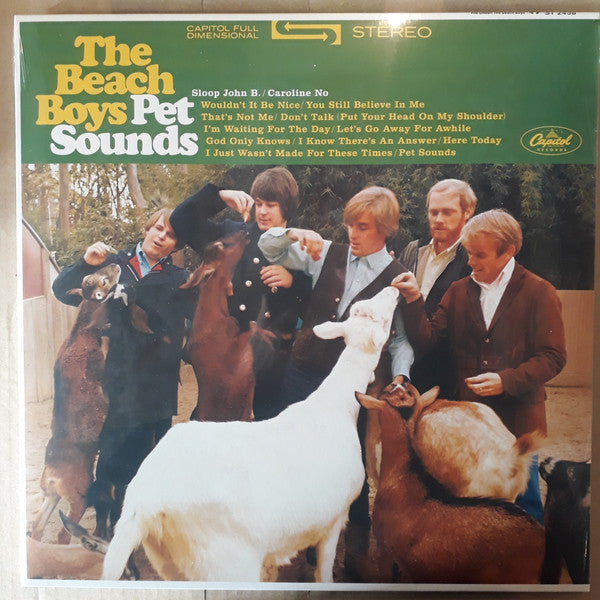 The Beach Boys : Pet Sounds (LP, Album, RE)