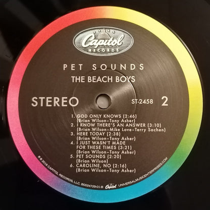 The Beach Boys : Pet Sounds (LP, Album, RE)