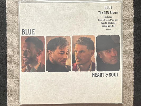 Blue (5) : Heart & Soul (LP, Album, Gol)