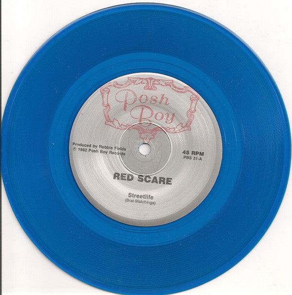 Red Scare : Streetlife (7", Blu)