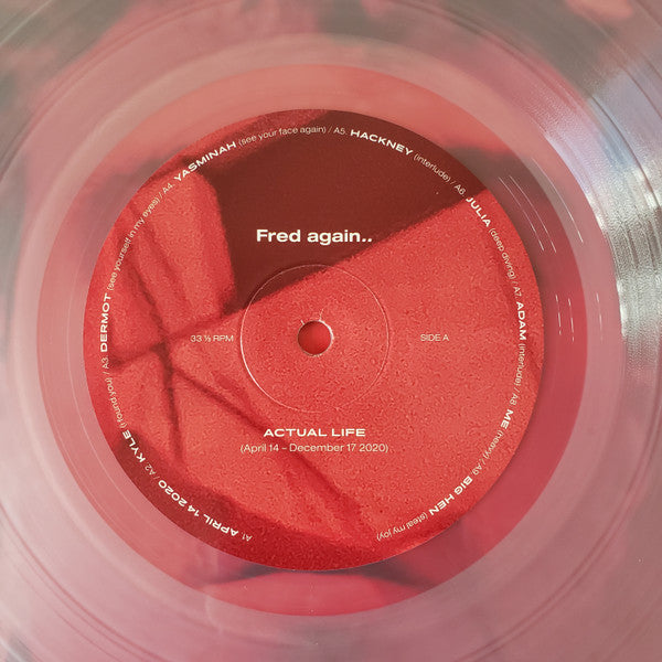 Fred again.. : Actual Life (April 14 – December 17 2020) (LP, Album, RE, Cle)