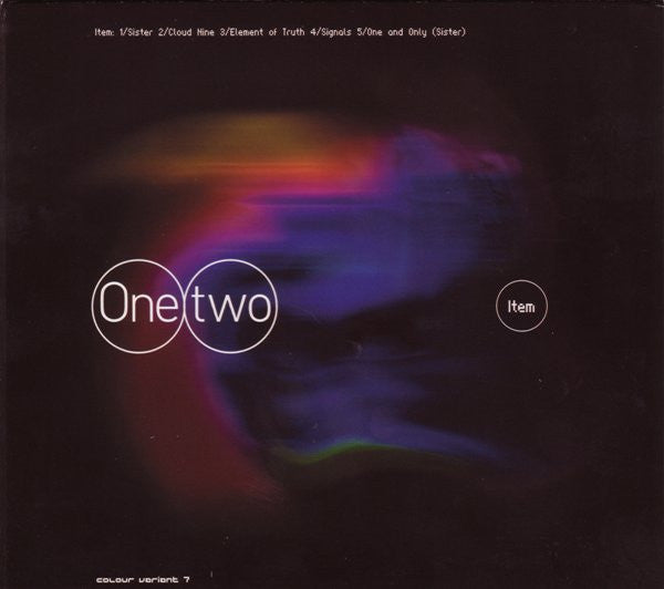 Onetwo : Item (CD, EP, Ltd, RE, Col)