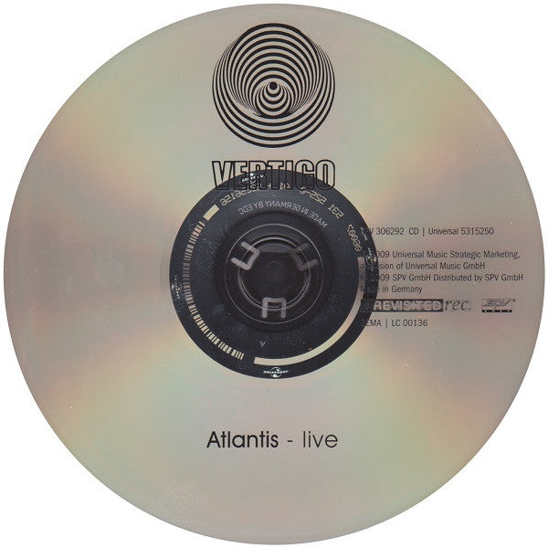 Atlantis (12) : Live (CD, Album, RE, RM, dig)