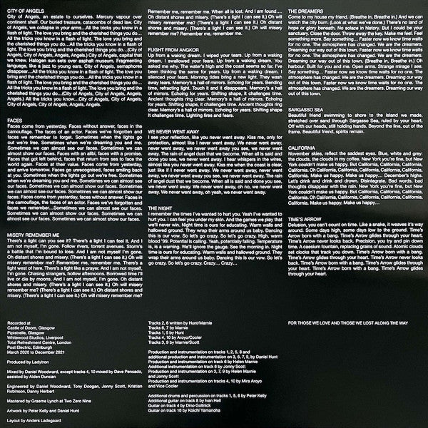 Ladytron : Time's Arrow (LP, Album, Tur)