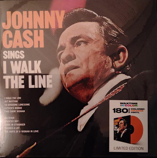 Johnny Cash : Sings I Walk The Line (LP, Comp, Ltd, RM, 180)