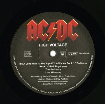 AC/DC : High Voltage (LP, Album, RE, RM)