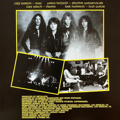Metallica : Ride The Lightning (LP, Album, RE, RM)