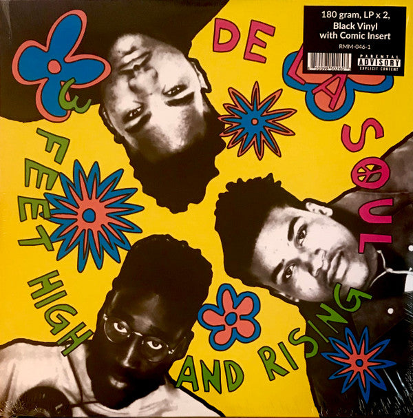 De La Soul : 3 Feet High And Rising (2xLP, Album, RE, 180)