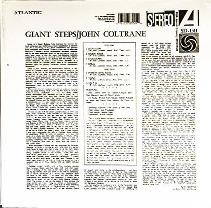 John Coltrane : Giant Steps (LP, Album, RE)