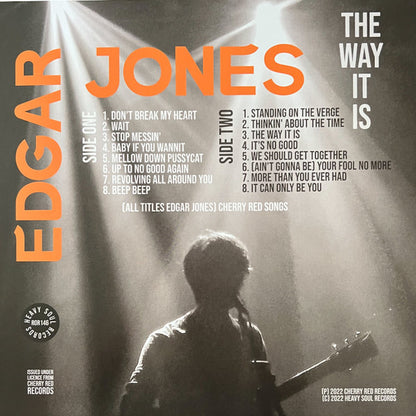Edgar Jones : The Way It Is (LP, Comp)