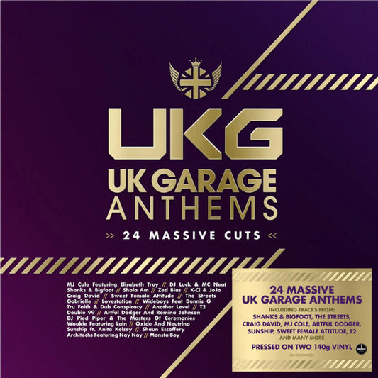 Various : UK Garage Anthems (2xLP, Comp)