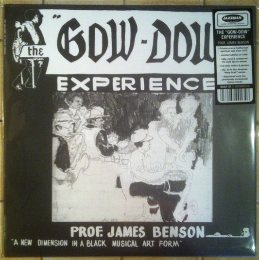 Prof. James Benson* : The Gow-Dow Experience (LP, Album, Ltd, Num, RE)