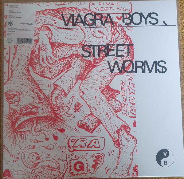 Viagra Boys : Street Worms (LP, Album, RE, Cle)
